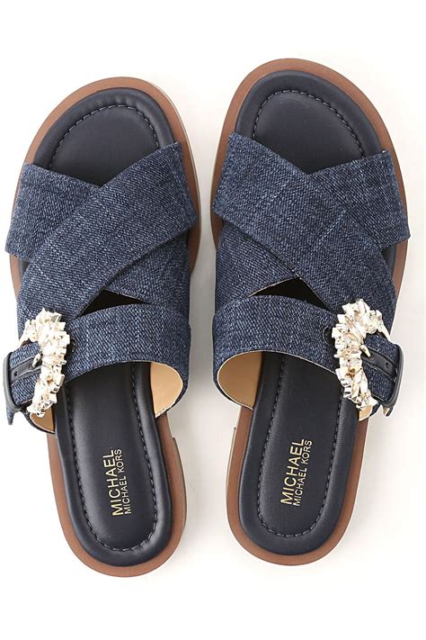 michael kors rubber shoes for women|Michael Kors denim shoes.